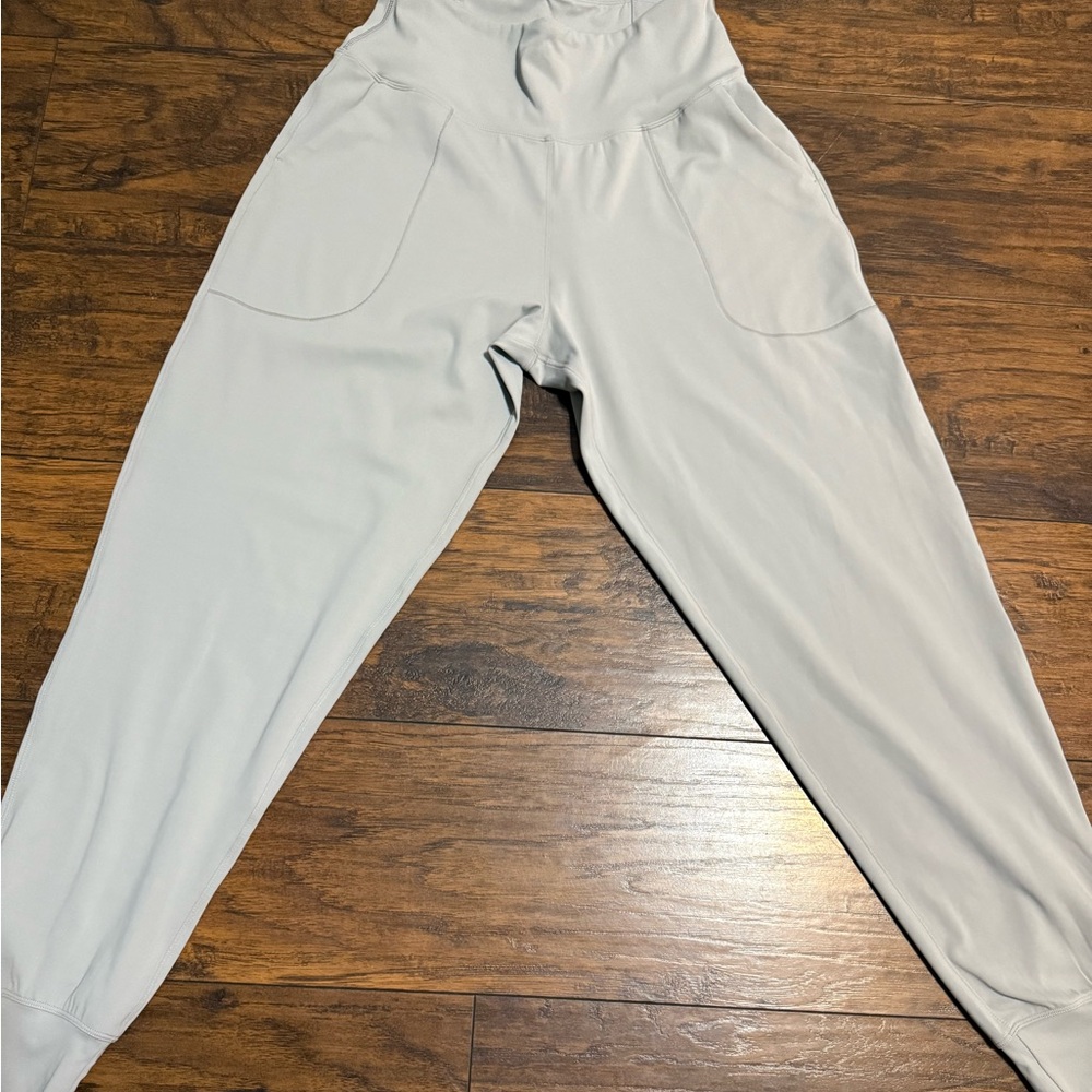 Women's Light Gray Track Pants